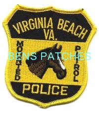 VIRGINIA,VIRGINIA BEACH POLICE MOUNTED PATROL 1_wm